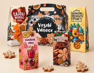 Perníčkový dárkový box Vánoční balíček