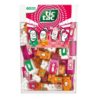 Tic Tac Strawberry Travel 228g 60 mini boxů