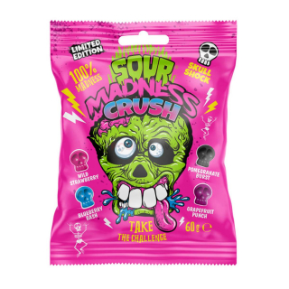 Argo Sour Madness Pink Crush kyselé bonbóny 60g