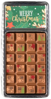 Weibler Mini adventní kalendář mléčná čokoláda 30g