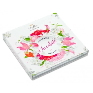 Dolfin Květiny kolekce čokoládových minitabulek 40,5g