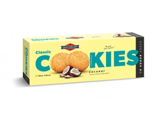 Quickbury Cookies kokosové bez cukru 130g