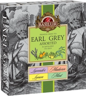 BASILUR Earl Grey Assorted přebal 40 gastro sáčků