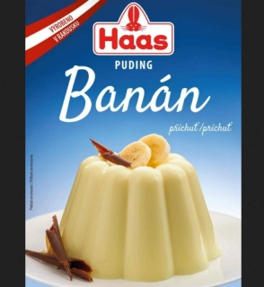 Haas Puding Banán 37g