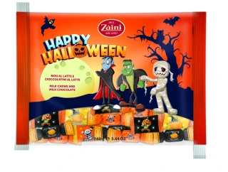 Zaini Happy Halloween 160g čokoládky a mléčné karamely
