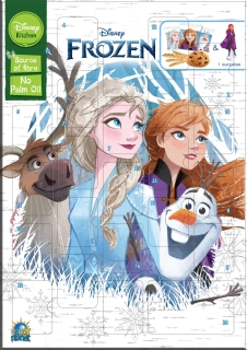 Adventní kalendář Frozen se sušenkami 132g