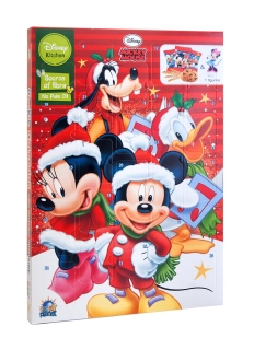 Adventní kalendář Mickey Mouse se sušenkami 132g