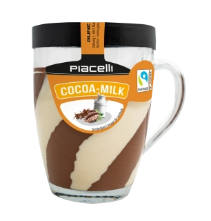 Piacelli DUO krémová pomazánka s mlékem v hrnečku 300g