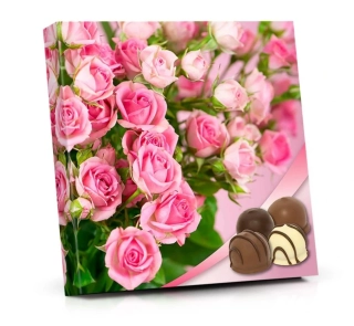 Růže výběr belgických pralinek Belgian 200g