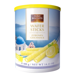 Feiny Trubičky plněné citrónovým krémem 400g