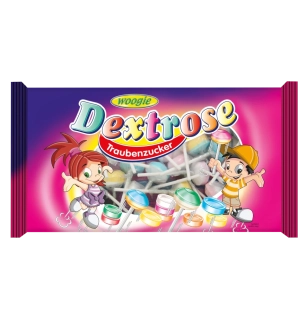 Woogie dextróza lízátka 400g