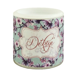 Děkuji Mandle v čokoládě se skořicí 80g v dóze