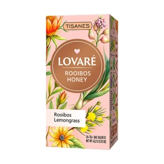 LOVARÉ Rooibos Honey 24 sáčků, bylinný čaj