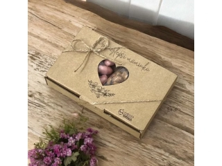 Dárková krabička Srdíčko s oříšky Pro maminku 2x50g 