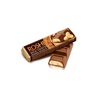 Roshen Milk Chocolate Double Peanuts 39g
