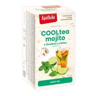 Apotheke COOLtea Mojito s limetkou a mátou čaj 20x2g