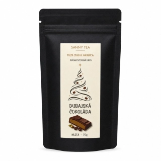 Aromatizovaná káva Dubajská čokoláda vánoční 70g
