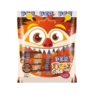 PEZ Fizzy monster Cola Mix 10x6g