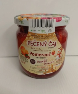 Vánoční Pečený čaj Pomeranč se skořicí 430ml