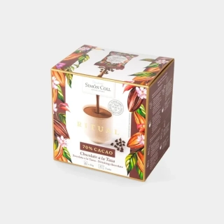 Simon Coll Taza ritual 70% hořká horká čokoláda 210g