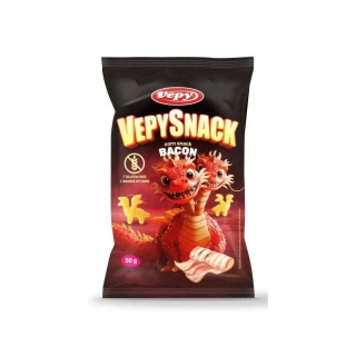 VEPY Snack s příchutí slanina 50 g
