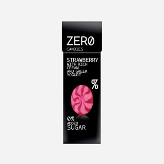 Bombus ZERO Candies Strawberry, Yoghurt  bonbony bez cukru 30 g