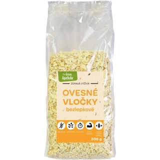 Green Apotheke Vločky ovesné bezlepkové celozrnné 500g