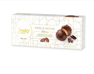 DESOBRY Sušenky s tmavou čokoládou Perle Noire 100g