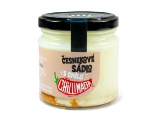 ChilliMaga Česnekové sádlo s chilli 182g