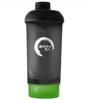 Matcha tea šejkr CZ500 černo zelený