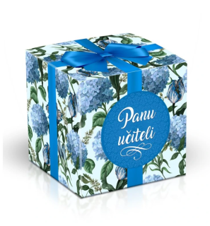 Panu učiteli dražé s kávovou náplní v čokoládové polevě (modrá) 200g