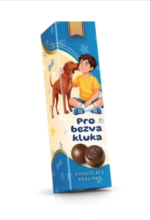 Pro bezva kluka italské kakaové pralinky 40g