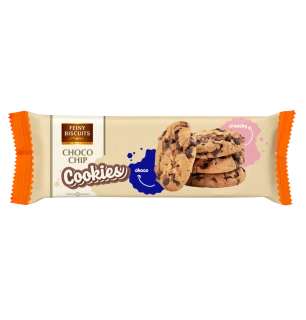 Feiny choco chip cookies 125g