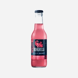 Bohemsca Limonáda Malina a máta 200ml