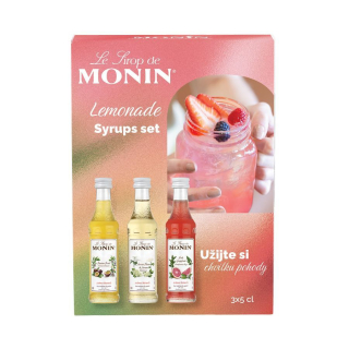 Monin set 3x5cl Lemonade