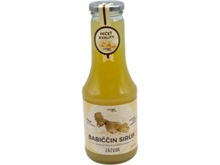 Babiččin sirup Zázvor 0,5l