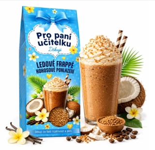Pro paní učitelku Ledové Frappé s příchutí kokosu 40g