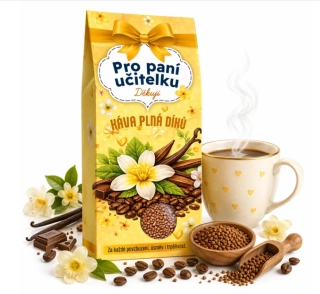 Pro Paní učitelku Rozpustná káva s příchutí vanilky 40g