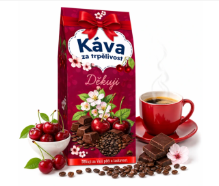 Káva Za trpělivost s příchutí višeň v čokoládě 40g