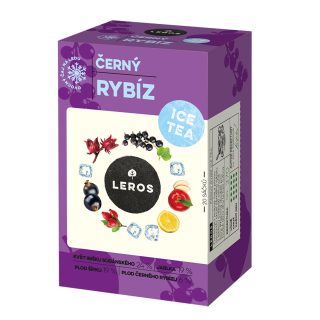 Leros Černý rybíz Ice tea Ledový čaj