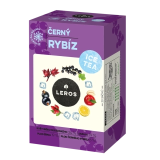 Leros Černý rybíz Ice tea Ledový čaj
