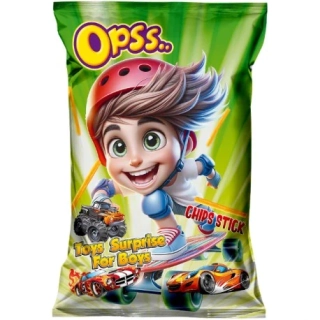 Big Surprise Boy Chips Stick 30g s překvapením