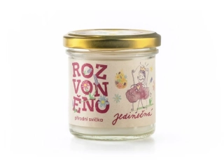 Rozvoněno Vonná svíčka JEDINEČNÁ (130 ml)