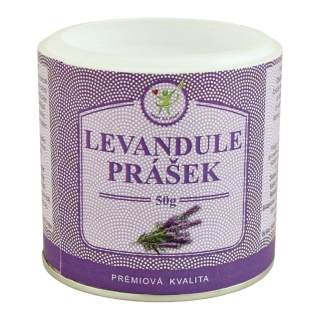 Levandule - květinový prášek 50g