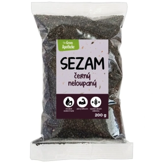 Green Apotheke Sezam černý neloupaný 200g