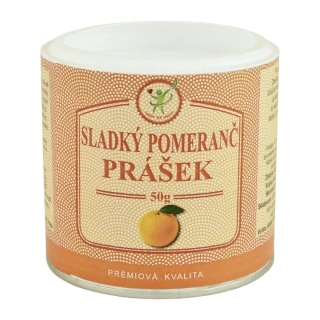 Sladký pomeranč ovocný prášek 50g