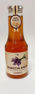 Babiččin sirup Levandule 0,5l