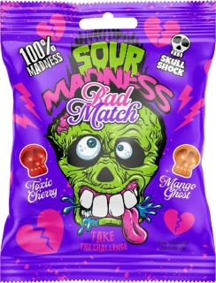 Argo SOUR MADNESS BAD MATCH extra kyselé bonbony 60g