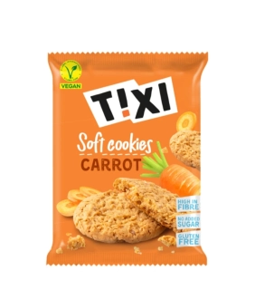TIXI Soft Cookies Carrot 50g bez cukru