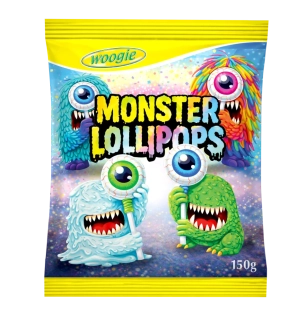 Woogie Monster lízátka 150g
